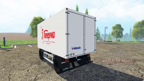 Refrigerado trailer rotunda para Farming Simulator 2015