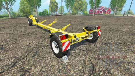 O trailer para colheitadeira New Holland para Farming Simulator 2015