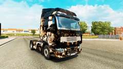 Pele de Terror a Noite em uma unidade de tracionamento Renault Premium para Euro Truck Simulator 2