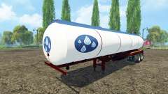 Semi-reboque-tanque para Farming Simulator 2015