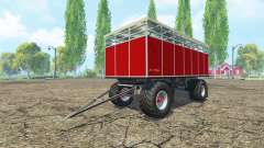 Reboque para transporte de gado para Farming Simulator 2015