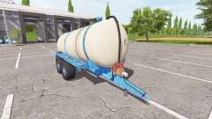O reboque cisterna para estrume líquido para Farming Simulator 2017