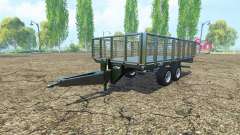 Mesa trailer Fliegl para Farming Simulator 2015