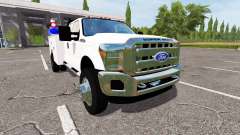 Ford F-550 2013 service para Farming Simulator 2017