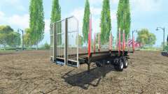 Semi-reboque Fliegl madeira para Farming Simulator 2015