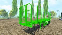 Semi-reboque Fliegl madeira para Farming Simulator 2015