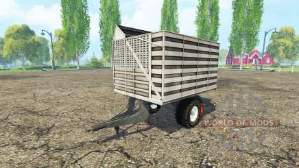 Um único eixo reboque basculante para Farming Simulator 2015