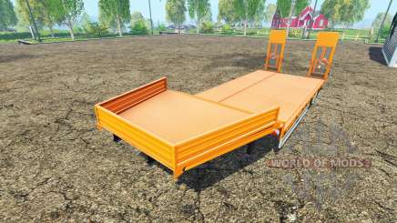 Baixa-quadro de arrasto Fliegl para Farming Simulator 2015