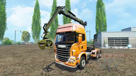 Scania R730 forest para Farming Simulator 2015