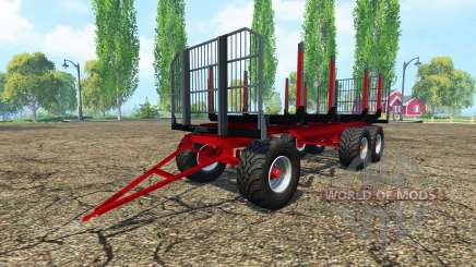 Madeira trailer Fliegl para Farming Simulator 2015