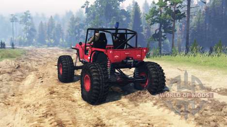 Jeep Willys CJ2A TTC para Spin Tires