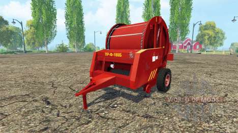 PRF 180 vermelho para Farming Simulator 2015