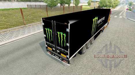 Pele Monster Energy para semi para Euro Truck Simulator 2