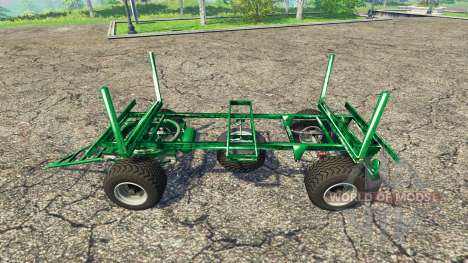 Zaccaria wood trailer para Farming Simulator 2015