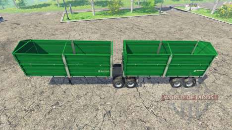 Basculante semi-reboques para Farming Simulator 2015