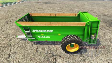 JOSKIN Siroko 4010-9V v2.0 para Farming Simulator 2015