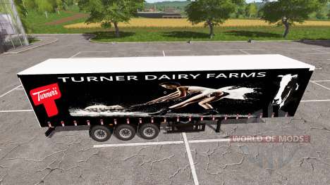 Cortina semi-reboque Fruehauf para Farming Simulator 2017