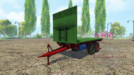 Eigenbau Ballenwagen para Farming Simulator 2015