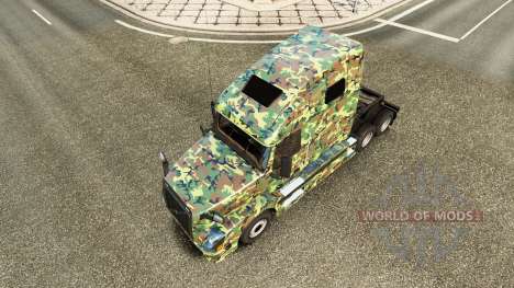 Exército de pele para a Volvo caminhões VNL 670 para Euro Truck Simulator 2