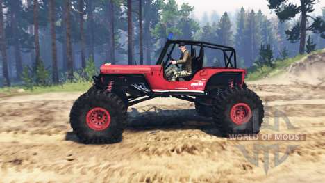 Jeep Willys CJ2A TTC para Spin Tires