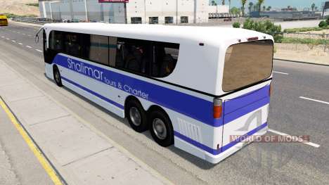 Uma coleção de ônibus em tráfego de v1.1 para American Truck Simulator