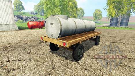 Carreta com tanque de v1.1 para Farming Simulator 2015