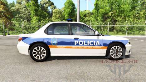 Hirochi Sunburst Buenos Aires Police para BeamNG Drive