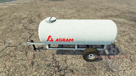 Agram water trailer para Farming Simulator 2015