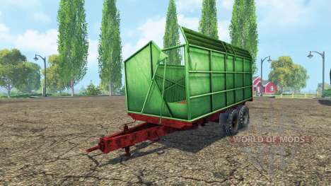 Silage Tandem Trailer para Farming Simulator 2015