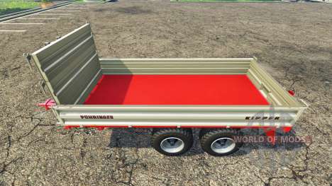 Puhringer bale trailer para Farming Simulator 2015