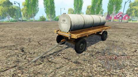 Carreta com tanque de v1.1 para Farming Simulator 2015