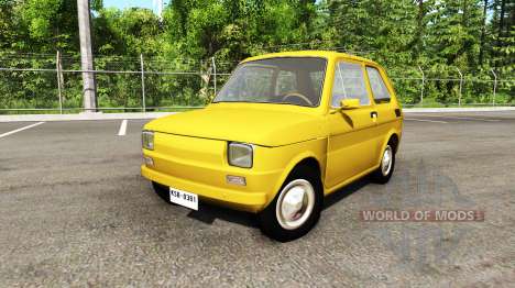 Fiat 126p v3.0 para BeamNG Drive