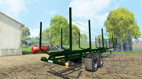 Semi-trailer timber para Farming Simulator 2015