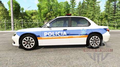 Hirochi Sunburst Buenos Aires Police para BeamNG Drive