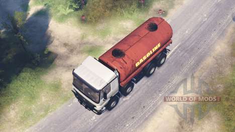 Mercedes-Benz Actros (MP2) 8x8 v0.9 para Spin Tires