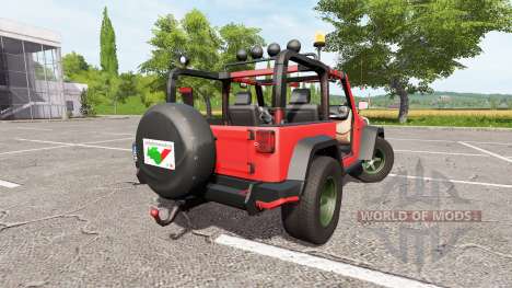 Jeep Wrangler para Farming Simulator 2017