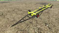 Trailer para CLAAS harvester para Farming Simulator 2015