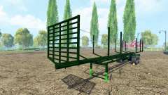 Semi-trailer timber para Farming Simulator 2015