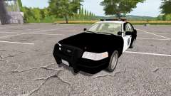 Ford Crown Victoria Police v1.1 para Farming Simulator 2017