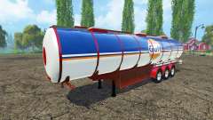 Combustível semi-reboque para Farming Simulator 2015