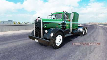 A pele do Palmer Camionagem LLC caminhão Kenworth 521 para American Truck Simulator