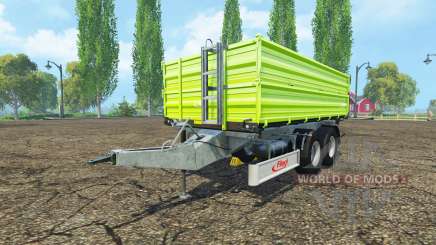 Fliegl TDK 160 lightgreen edition para Farming Simulator 2015