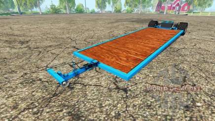 Low platform trailer v3.0 para Farming Simulator 2015