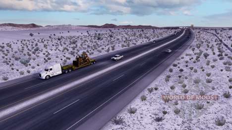 Gelado no inverno a v2.1 para American Truck Simulator