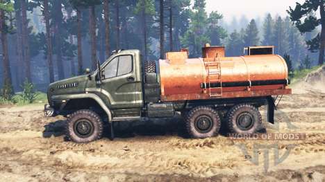 Ural 4320-6951-74 2015 Próxima v1.1 para Spin Tires