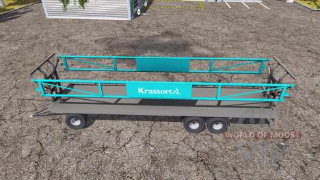 Krassort bale trailer para Farming Simulator 2013