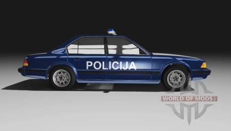 ETK I-Series Policija v1.11 para BeamNG Drive