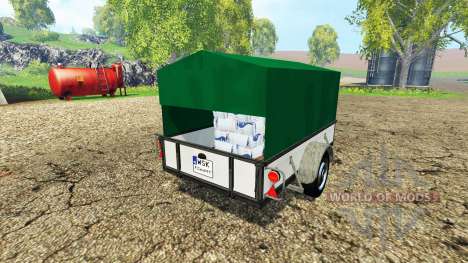 Service car trailer v1.7 para Farming Simulator 2015