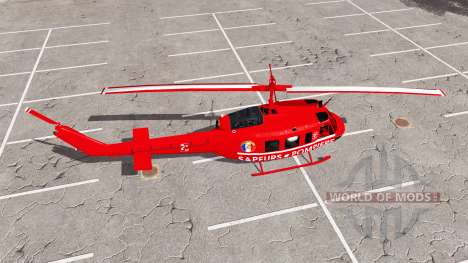 Bell UH-1D sapeurs-pompiers para Farming Simulator 2017