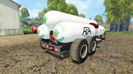 Triple Tank Wagon para Farming Simulator 2015
